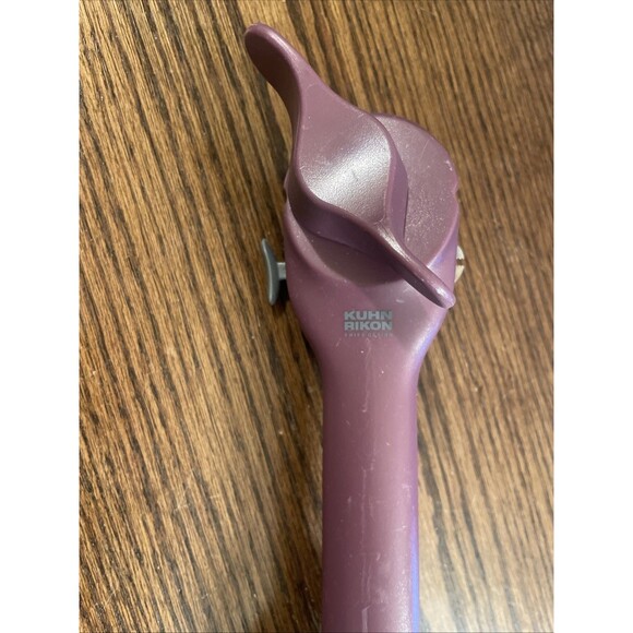 Kuhn Rikon Can Opener 5-in-1 Auto Safety Cans Bottles Jars Smooth Edge Purple - Picture 2 of 6